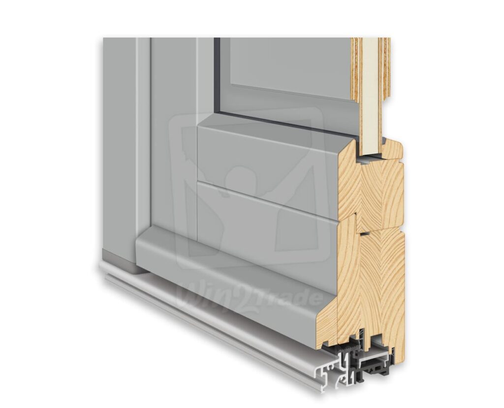 Drzwi drewniane ramiakowe