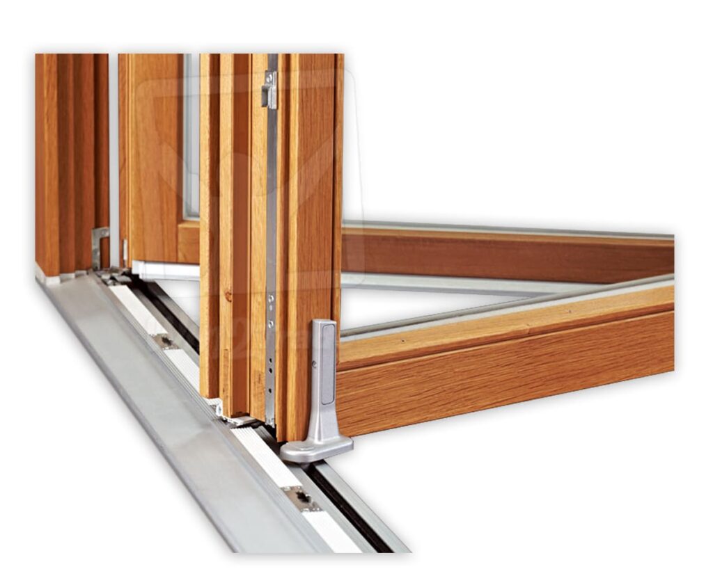 Portes accordéon en bois - FS-In