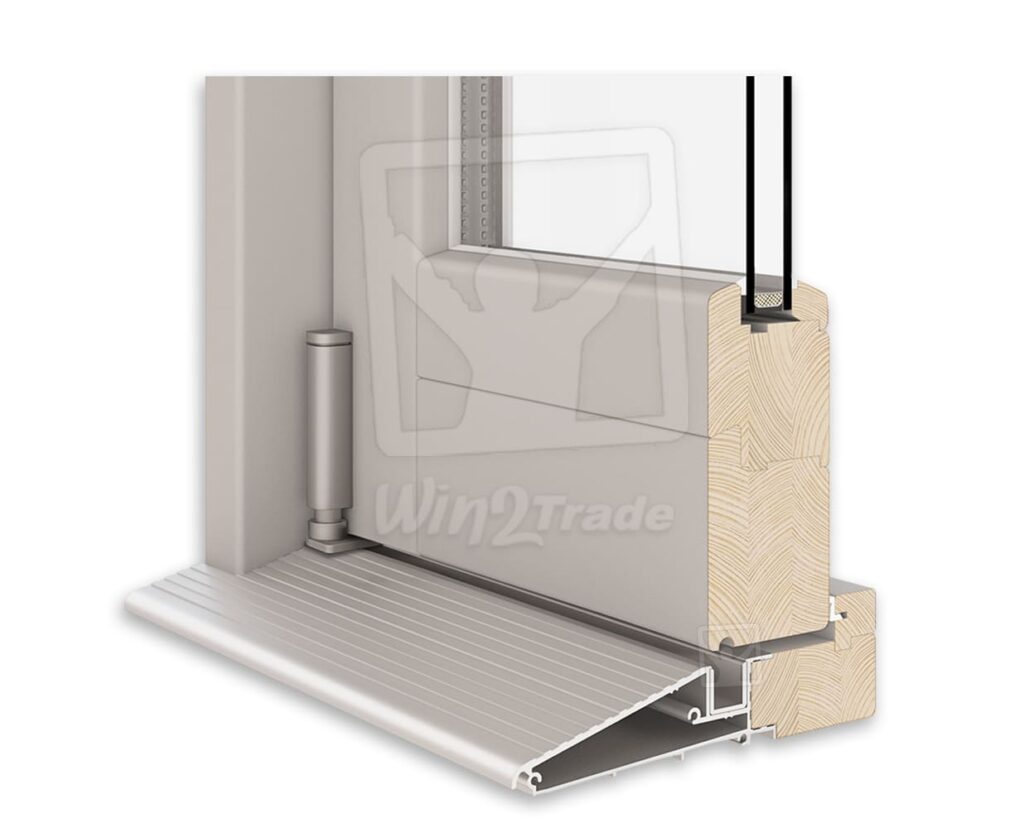 Portes accordéon en bois- FS-Out